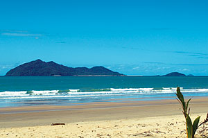 Dunk Island close offshore.